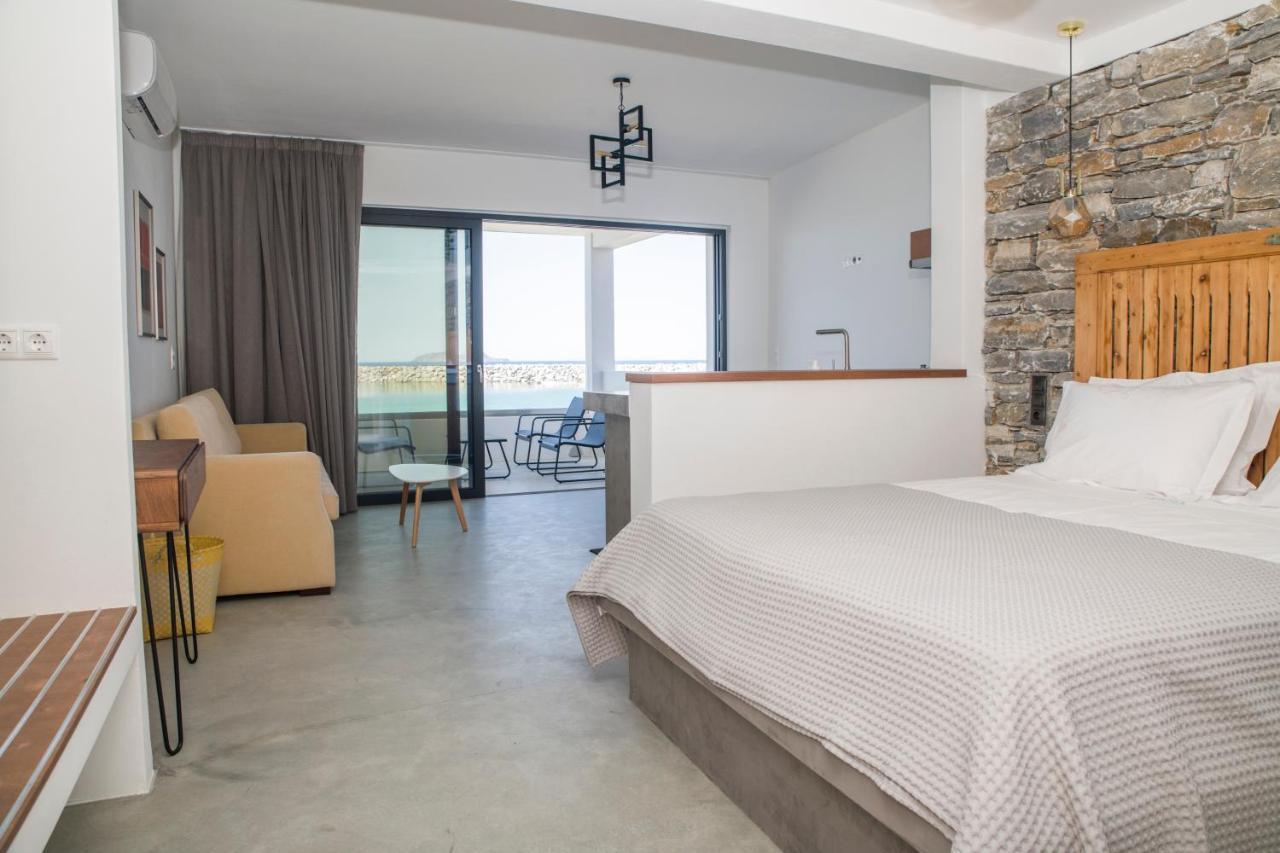 Isalos Sea View Studios Kokkinos Pyrgos Exterior foto
